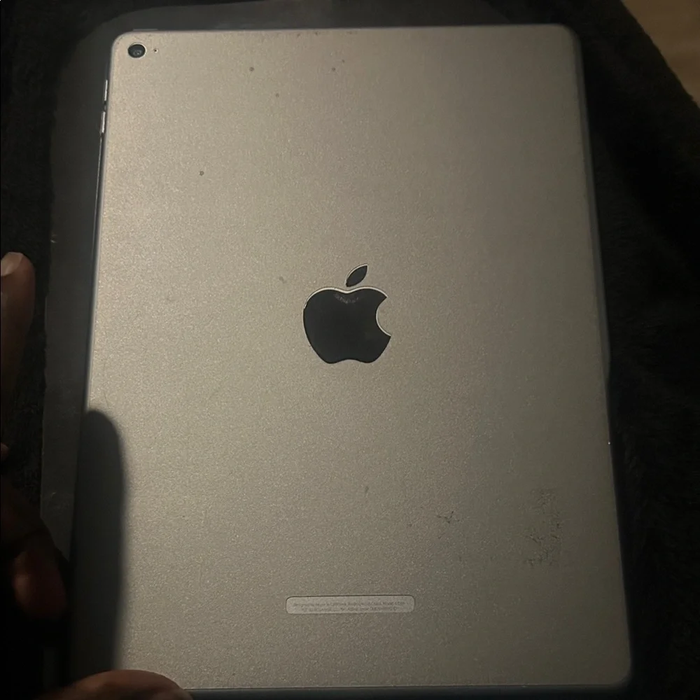 Apple Tablet - Silver Frame with Black Display